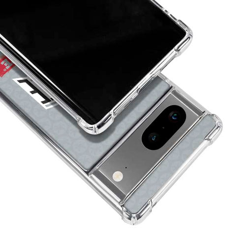 Ohio State University Distressed Logo Google Pixel 7a Clear Case